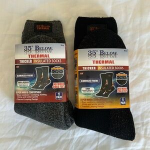 NWT 35 Below Thermal Socks Bundle